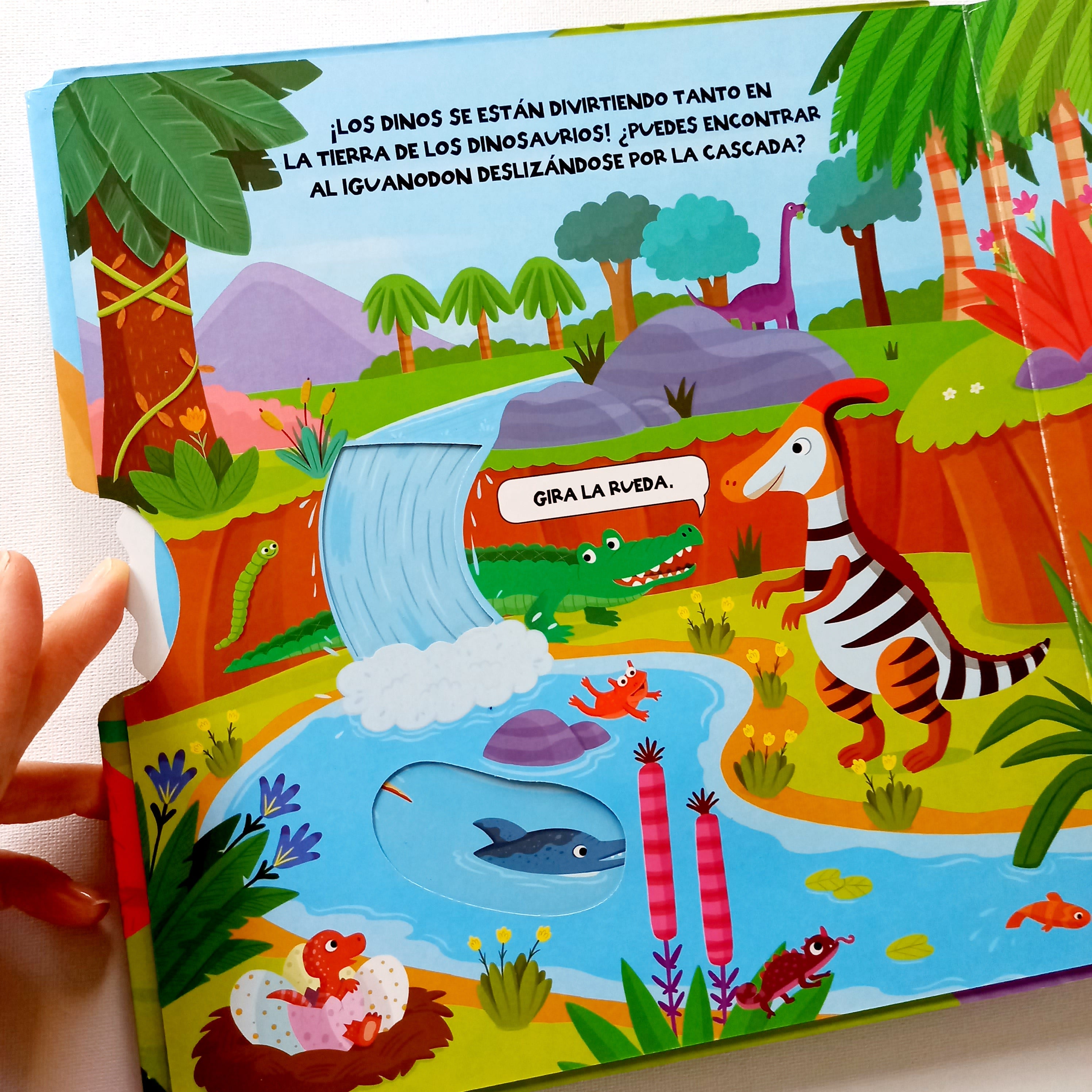 La tierra de los dinosaurios.  Aventuras interactivas La tierra de los dinosaurios.  Aventuras interactivas